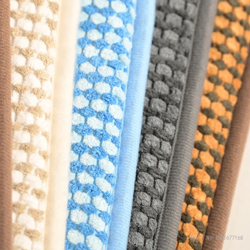 Bathroom Non Slip Foot Mat, Anti Fall prevention Bedroom Bedside, Household Resistant Bathroom Products Absorbent Bath Mats, 1Pc