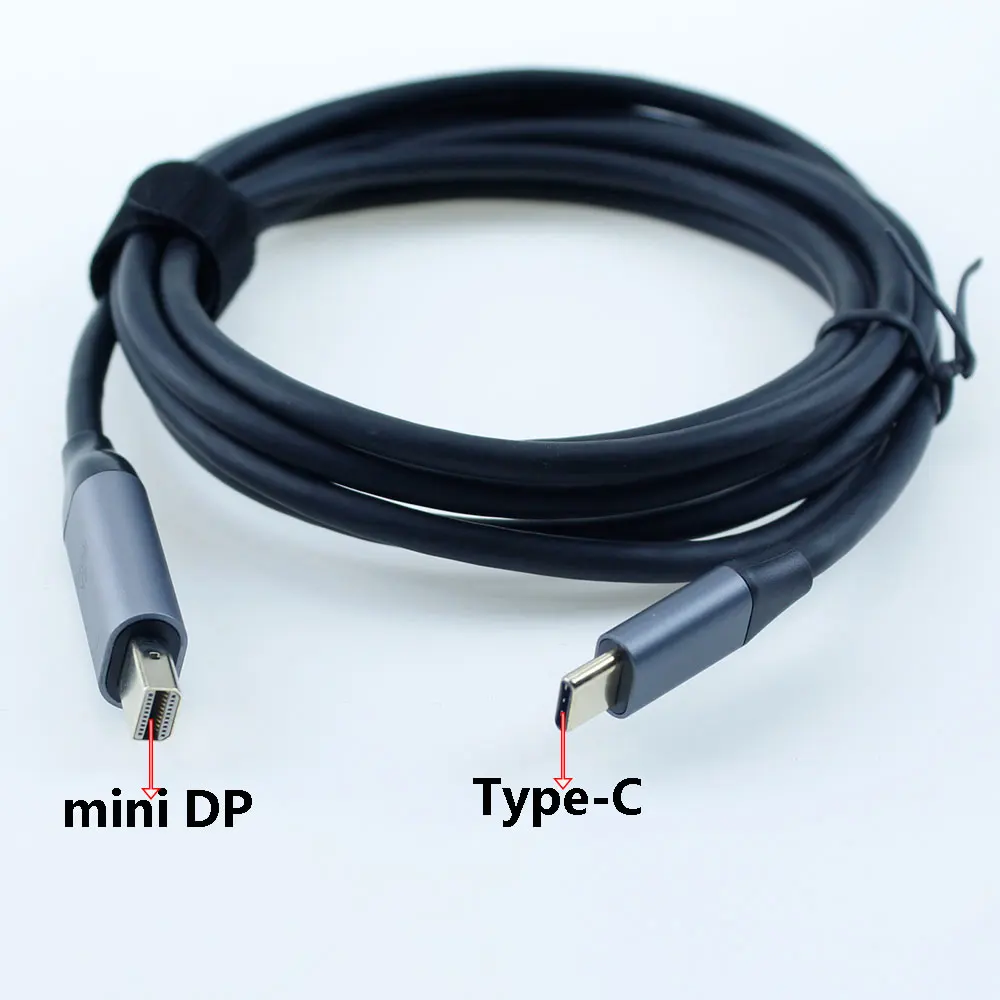 Connettore Da Tipo C A Mini Dp Per Apple Macbookpro Huawei Mate Collegamento Di Laptop Telefoni Tv Monitor Proiettori Cavi Di Proiezione