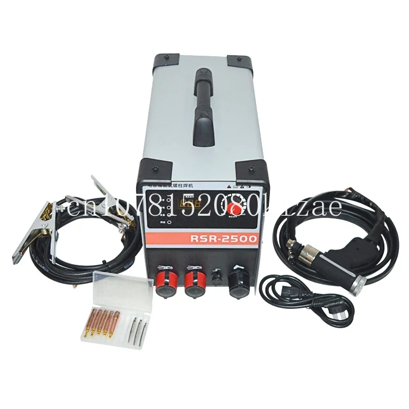 

RSR-2500 Capacitor Energy Storage Stud Welder Machine Energy Storage Stud Welded Bolt Plate Insulated Nail Screw Welder 220V