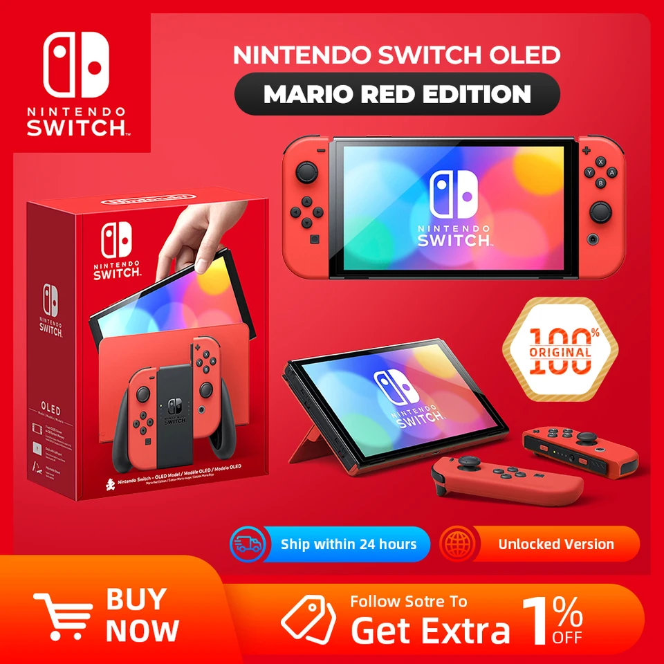 Nintendo Switch OLED Mario Bundle