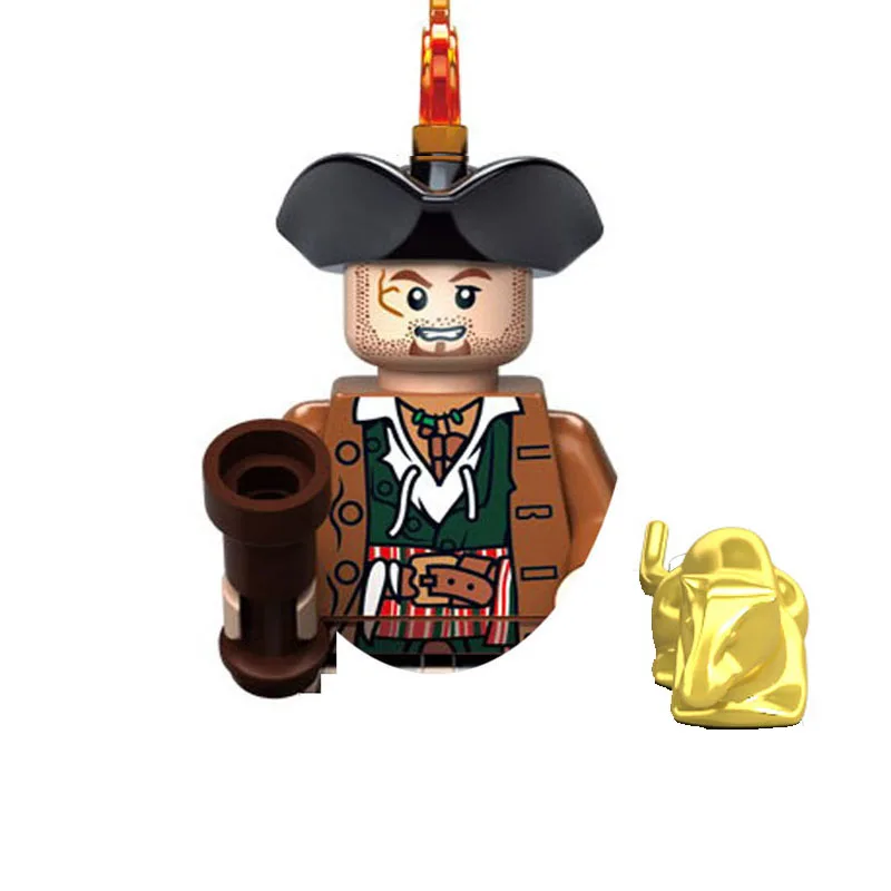 Pirate Shark Animal Blocks - Creative Building Toy Set