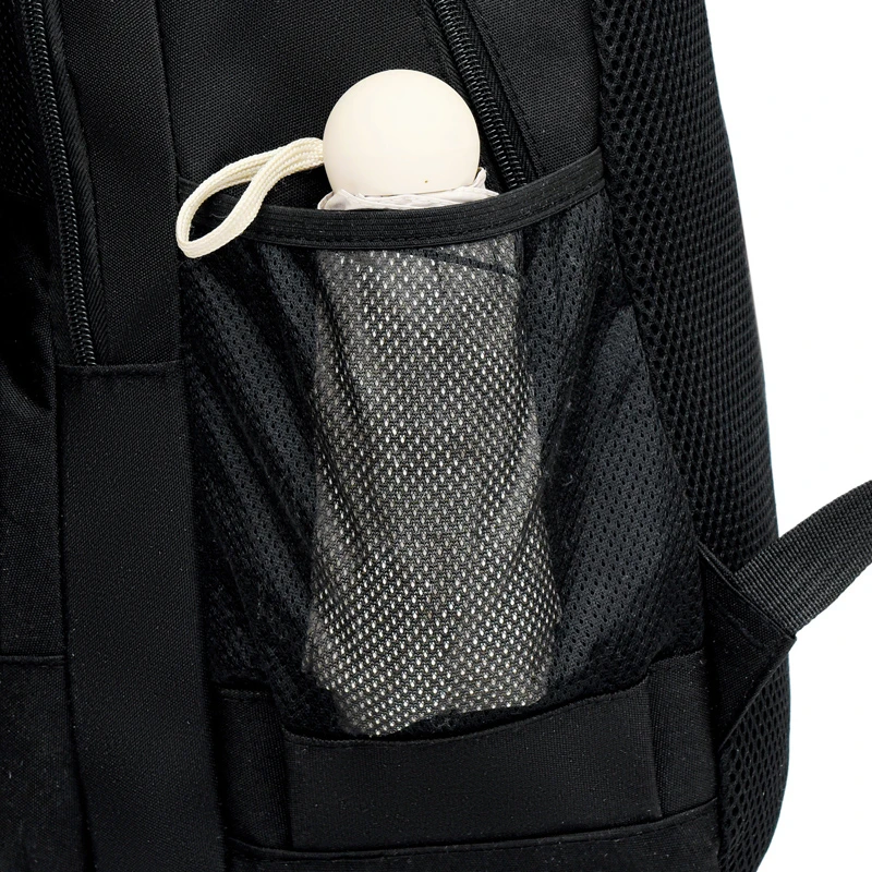 Unisex durable backpack - large capacity laptop bag, equipped with adjustable shoulder strap, travel backpack