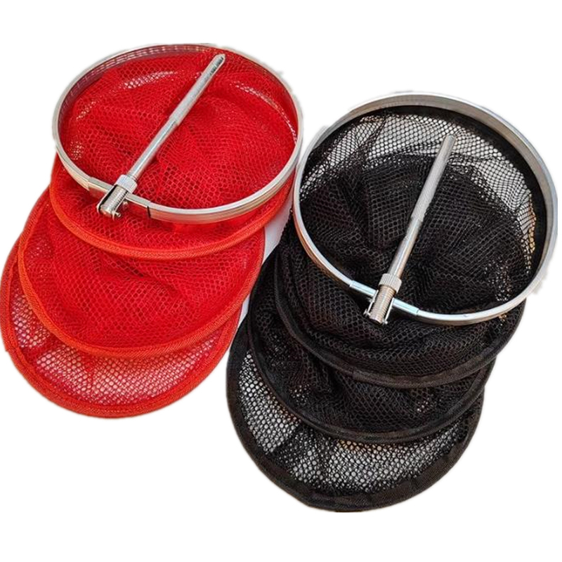 Aluminum Fishing Net, Collapsible Floating Wire Fish Basket, Reinforcement Foldable Fishing Net Cage, Durable Fishing Gear