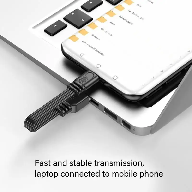 스마트 폰 태블릿 헤드폰 용 USB2.0 to Type C 전원 충전 케이블 코드