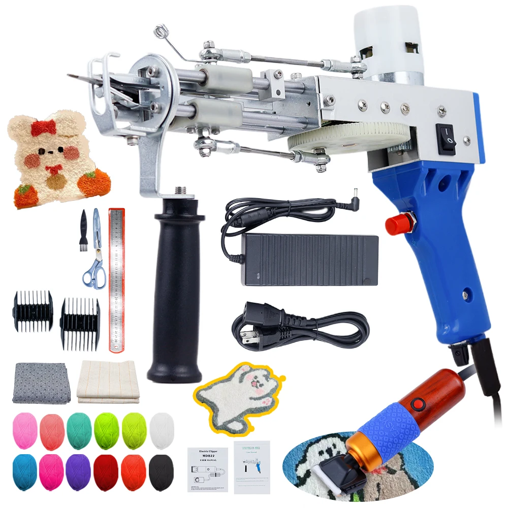 Rug Tufting Gun with Carpet Trimmer Kit -Rug-Tuft-Gun-with-Tufting-Shears, 2 in