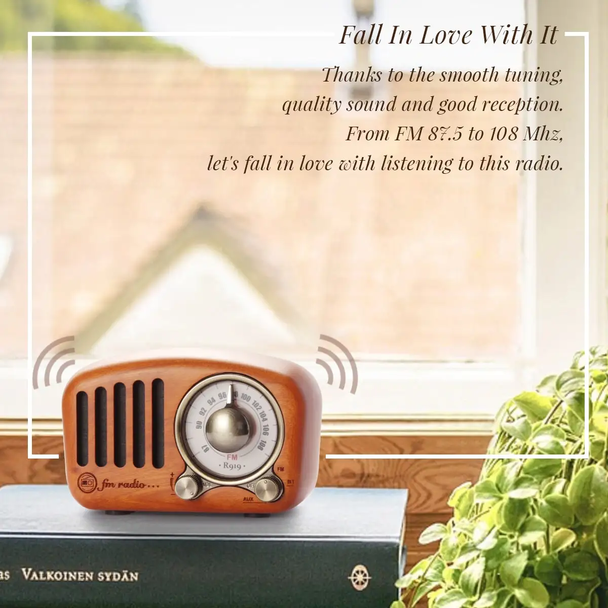 Radio Portable - FDIT - Mini Radio AM FM - Haut-parleur 5W - Fonctionne avec 2 piles AA