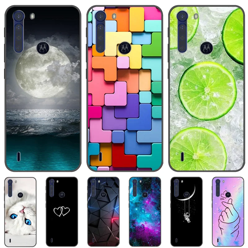 QiongniAN Funda Para Motorola G8 Power Lite,Funda Para Motorola