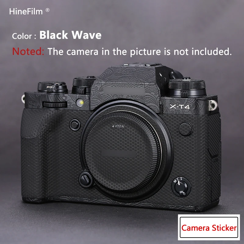 Fuji xt5 xt4 xt3 xh2 xh2sカメラステッカーデカールスキンラップ