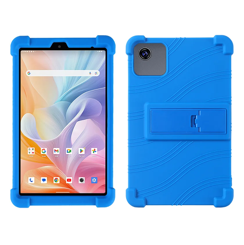 Children's Shockproof Silicone Kickstand Case - Durable Protective Cover