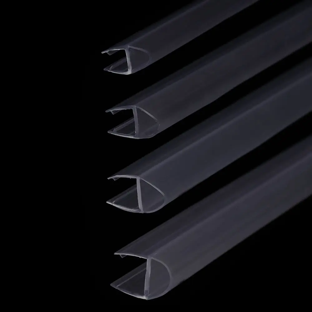 Bath Shower Screen Seal Strip 1m 4 to 12mm Gap Window Door Weatherstrip Windproof Water Retaining