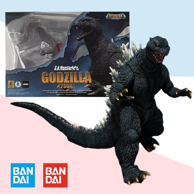 Bandai Original box S.H.MonsterArts SHM GODZILLA 2004 full action 