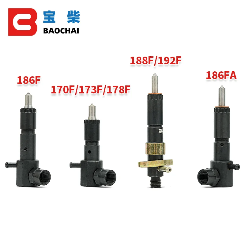 Hot Sale 186FA Diesel Engine Injector 5kw Small Generator Set Parts