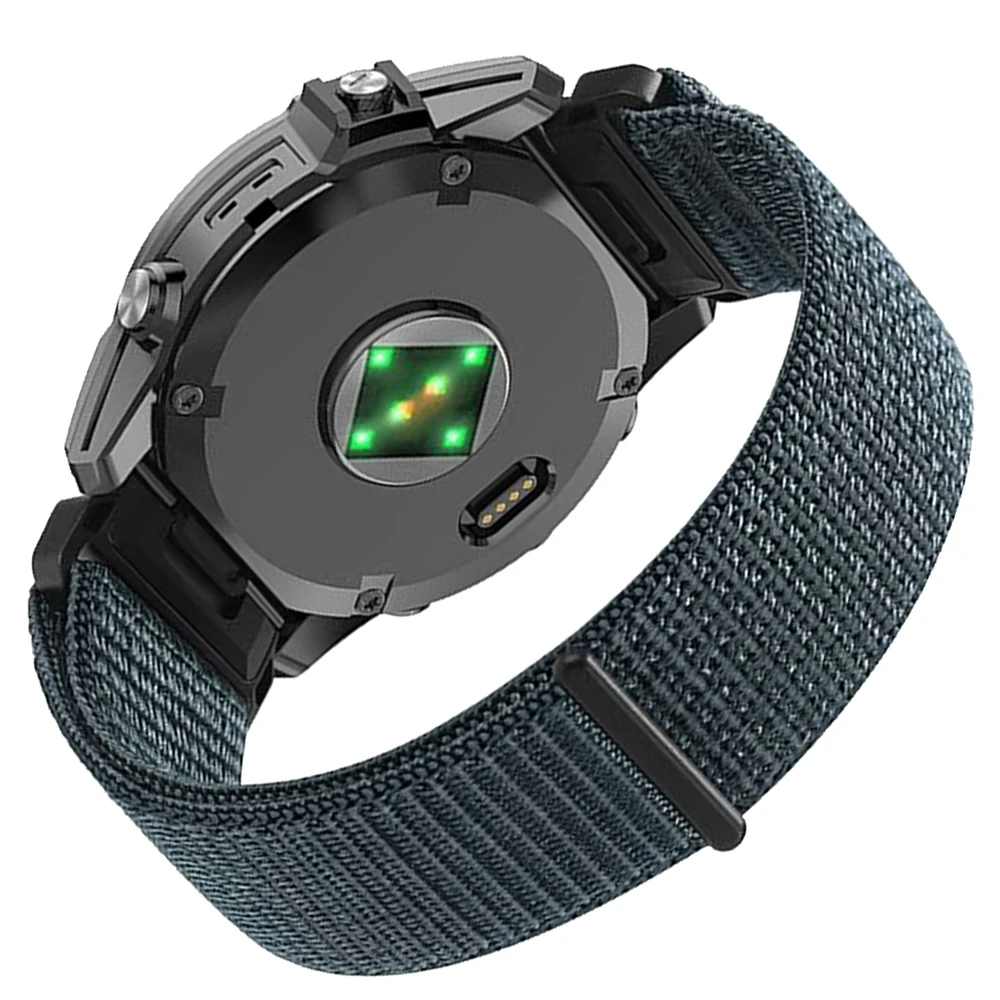 Breathable Nylon Sports Watchband - QuickFit Design, 22mm/26mm