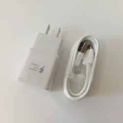 Samsung 15W Fast Charger with USB Type C Cable - White - US With Cable