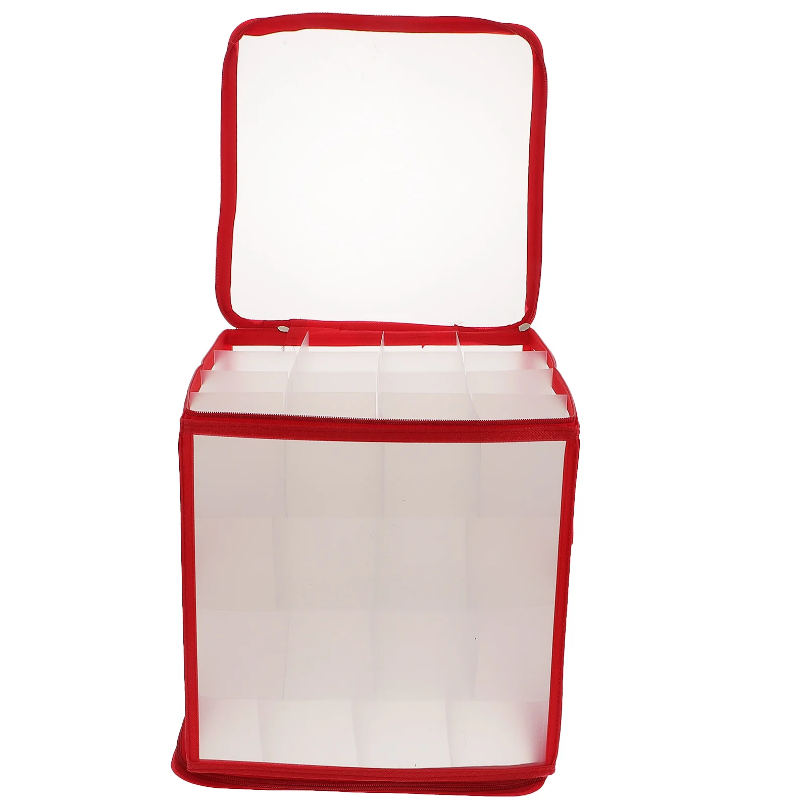 

Storage Box Ball Organizer Simple Xmas Supply Container Pvc Christmas Gift Case