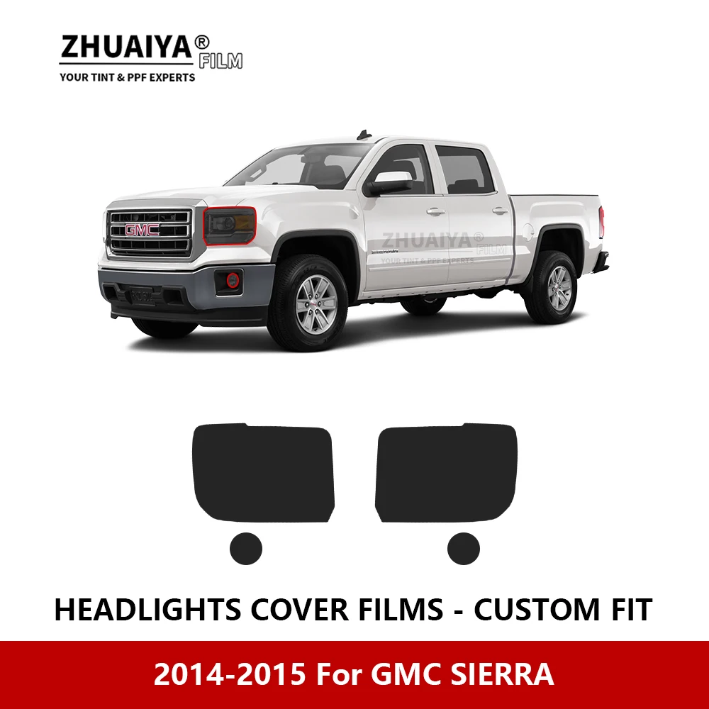 

Защитная пленка против царапин для автомобильных фар GMC SIERRA 2014-2015