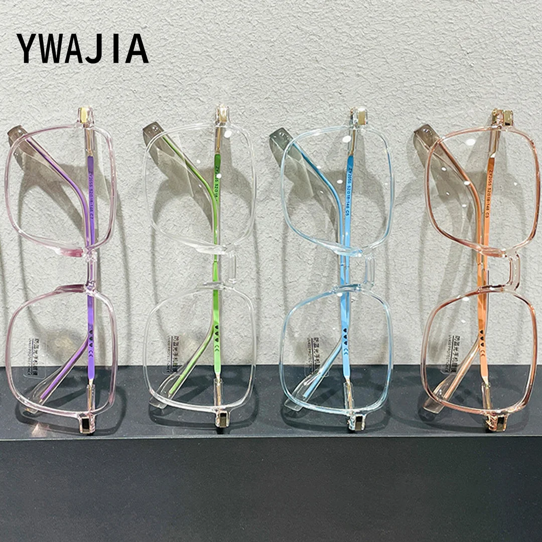 

Transparent Large Frame Anti Blue Light Hyperopia Glasses HD Eye Protection Reading Glasses Fashion Trend Presbyopic Glasses