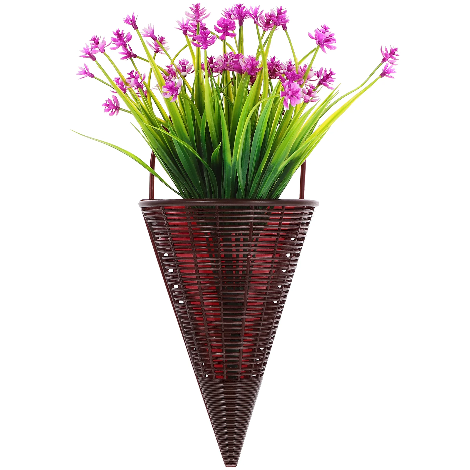 

Wall Hanging Artificial Flowers The Office Decor Basket Hualien Fake Home Plastic Realistic Faux