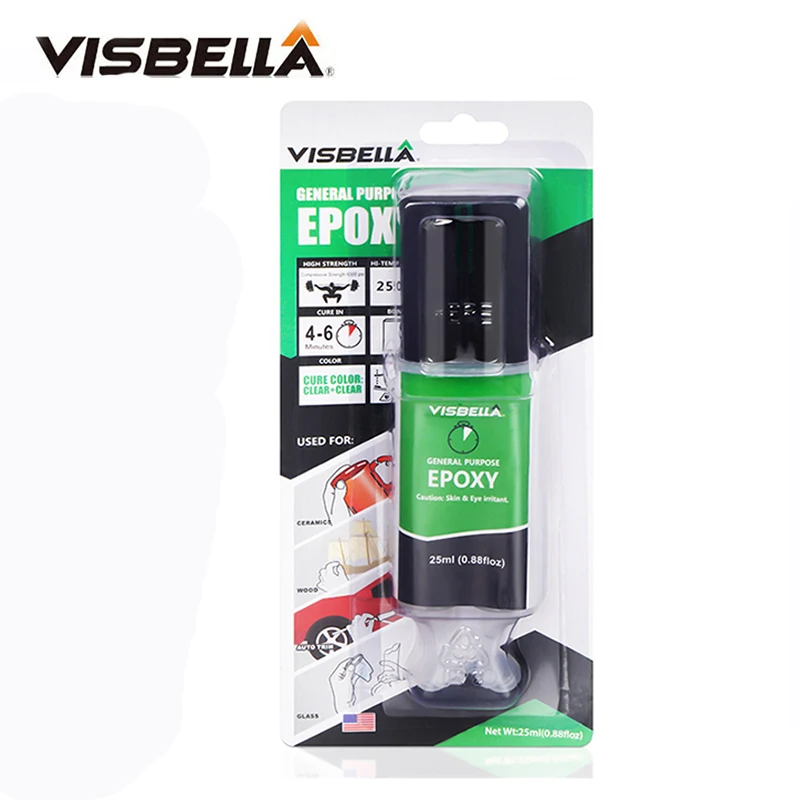 Adesivo Epossidico Colla Super Ab Trasparente Adesivo Universale Riparazione Di Metalli Incollaggio E Riparazioni Impermeabile Forte Adesione