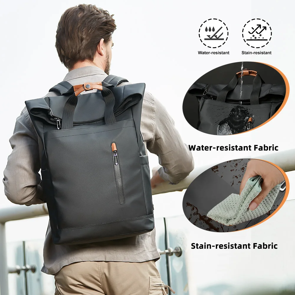 Heroic Knight Backpack Men Expandable Travel Backpack Daily Cycling backpack Waterproof High Capacity Man Outdoor hiking Handbag 5
