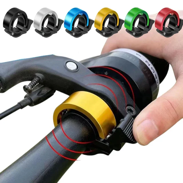 Nouvelle sonnette de vélo super puissante 2026, klaxon d'avertissement universel invisible pour vélo, accessoires de sécurité pour le cyclisme pour adultes, enfants et VTT 1