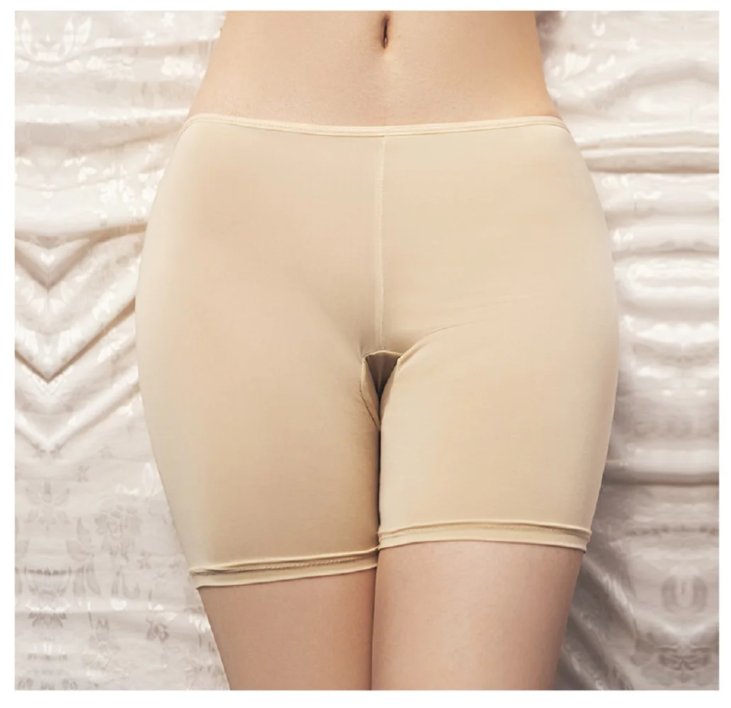 

Women Sleepwear Summer See-Through Tight Shorts High Elastic Skinny Hot Pants Low Waist Loungewear Sexy Lingerie Thin Leggings