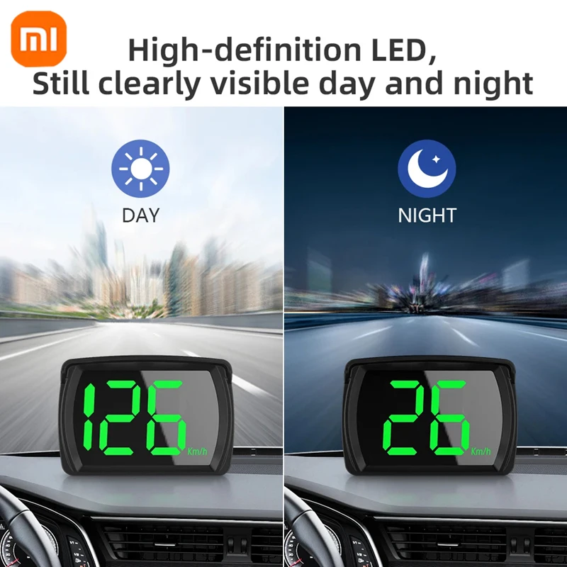 Xiaomi Car Speedometer HUD Head Up Display Digital Speed Meter Windshield Projector Vehicles Truck Auto Electronics Accessories head up display