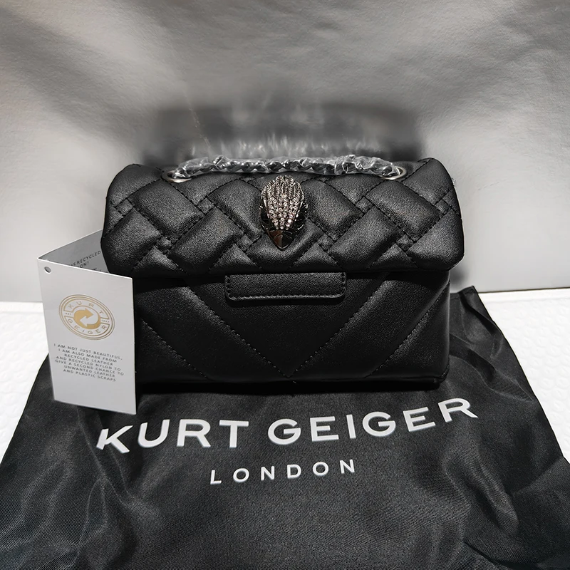 2023 Kurt G Mini Quilted Eagle Metal Women Shouder Bag High Quality ...