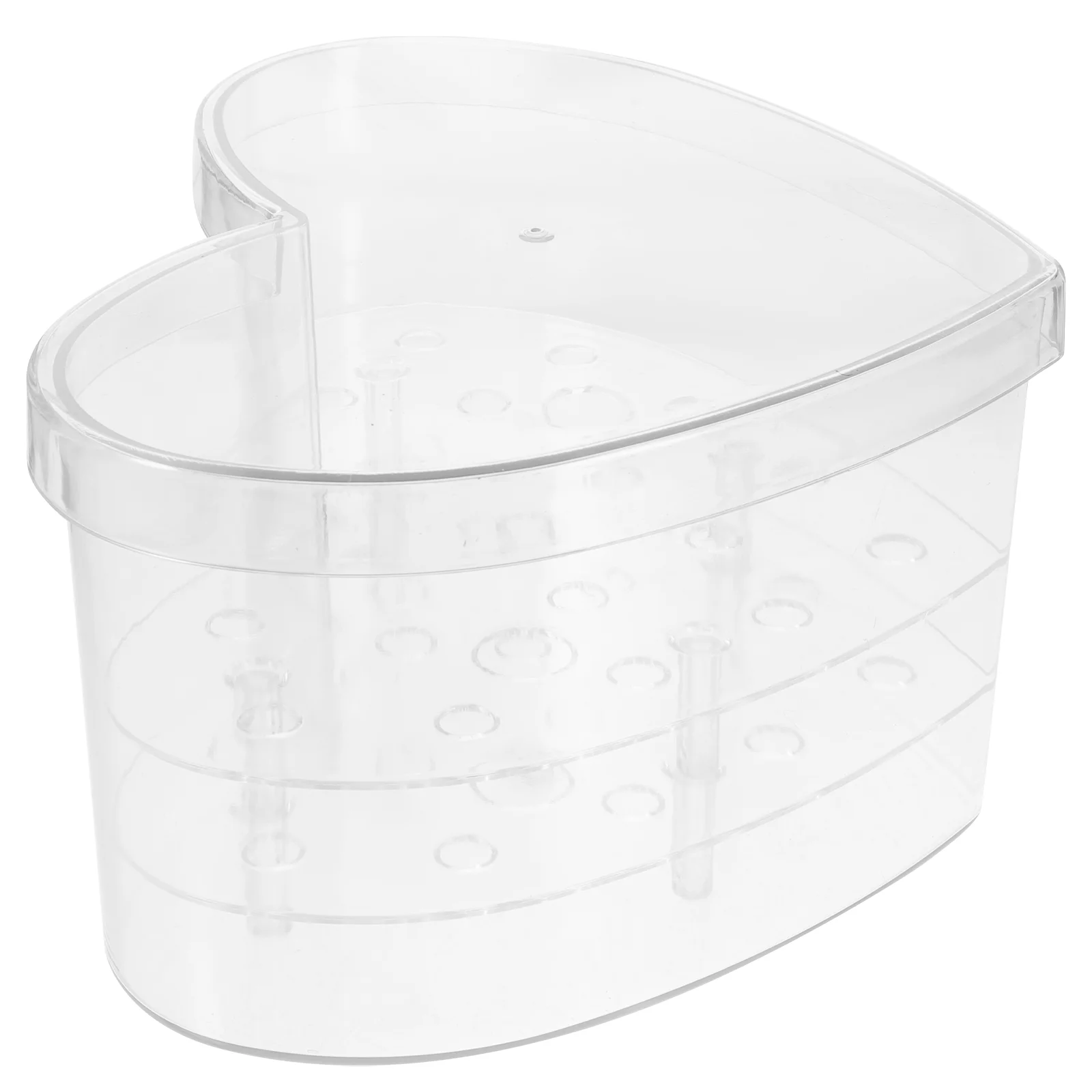 

Heart Shaped Clear Flower Box Acrylic Floral Arrangements Case Centerpiece Delicate Flower Box