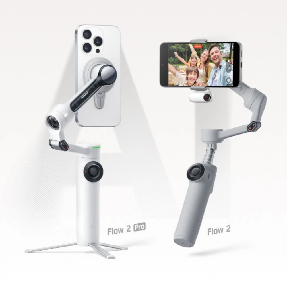 Insta360 Flow 2 Pro ハンドヘルドジンバルスタビライザー AI フィルム