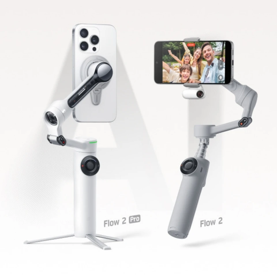 Insta360 Flow 2 Pro ハンドヘルドジンバルスタビライザー AI フィルム