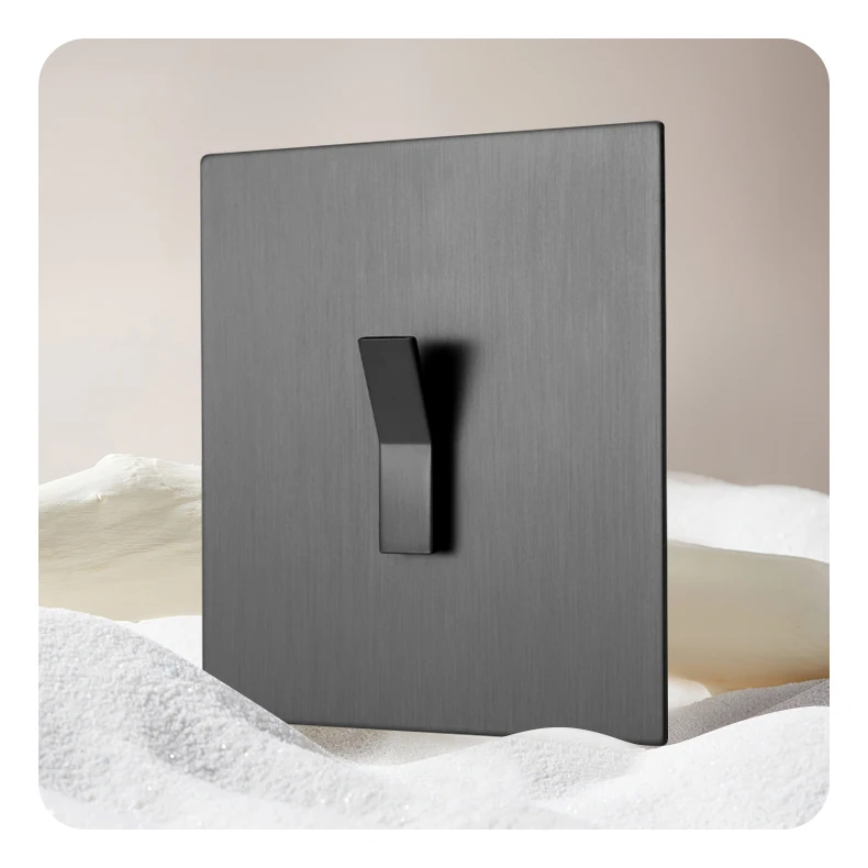 Avoir Wall Light Switch Push Button Y Type On Off 2Way Gray Power Socket S5a9762441cce45509fe9cc8101474671a