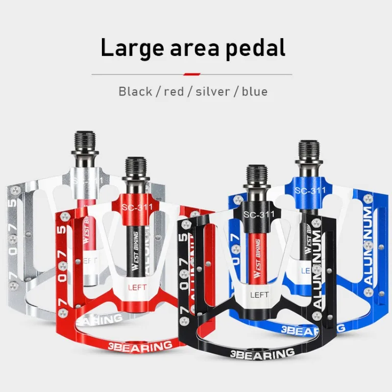 WESTBIKINGCyclingPedalNonslipShockAbsorptionMTBRoadBikePedal