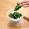 350ml Condiments Crisper Refrigerator Chopped Green Onion Storage Box, Scallion, Ginger and Garlic Drainage Fresh-keeping Box 3