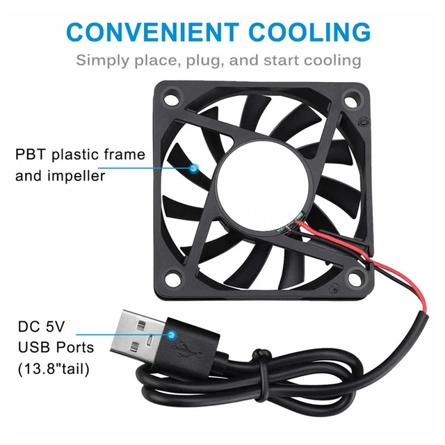 5V DC Brushless Cooling Fan 4