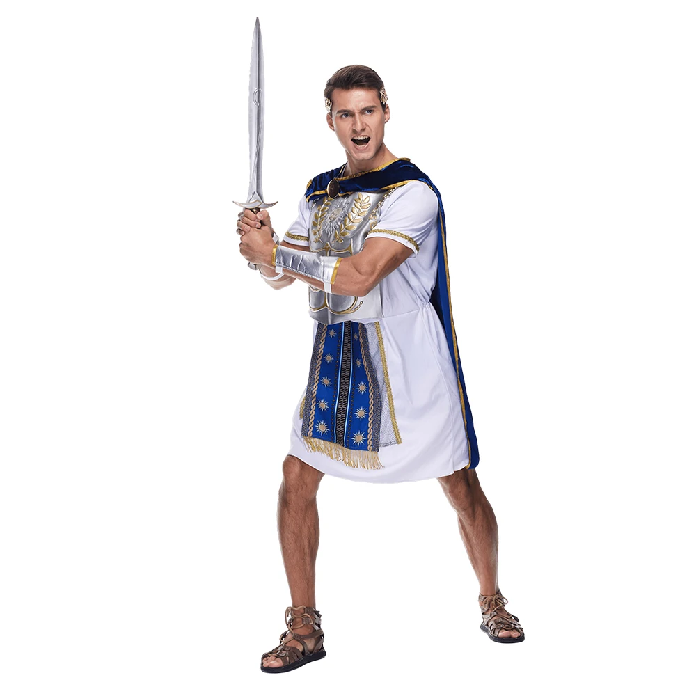 Costume d'Empereur Romain Gladiateur Homme – photo 9
