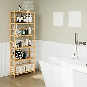 bathroom towel  storage rack