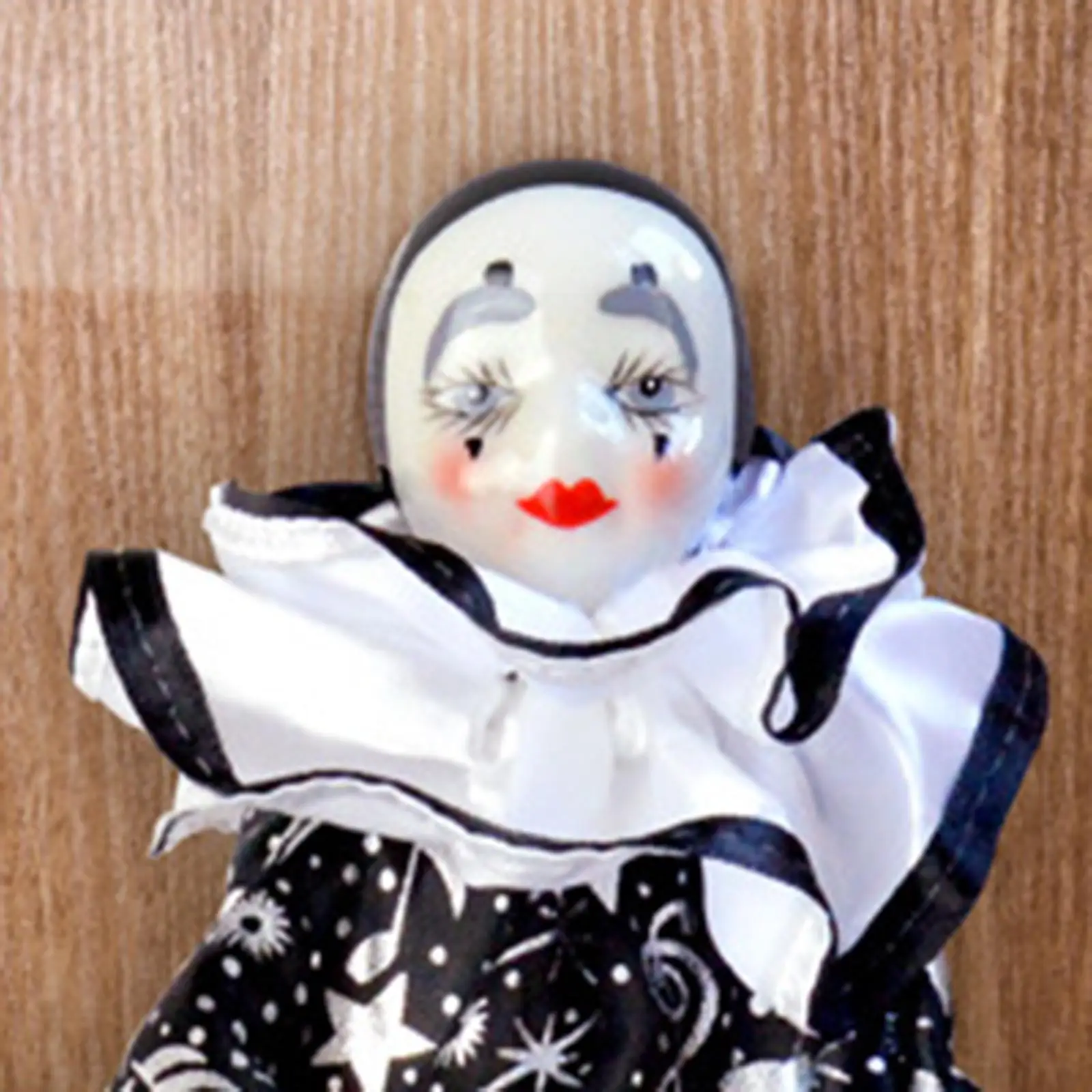 

Porcelain Clown Doll Valentine Day Gift for Kids Collections Toy Figure for Birthday Arts Crafts Festival Party Favor Souvenirs