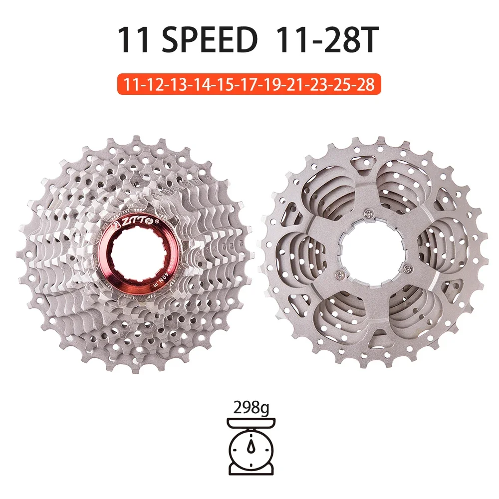ZTTO MTB Rennrad Kassette Alle 8/9/10/11/12 Geschwindigkeit 11-25 11-28 11-34 11-36 11-40 11-42 11-46 11-50 Fahrrad Freilauf K7 – Detail 38