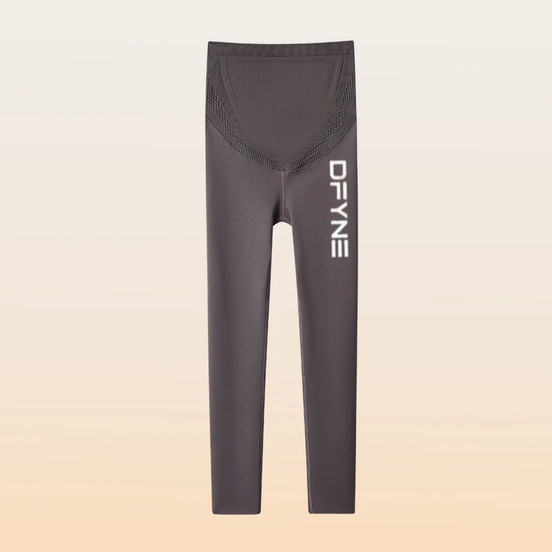 Maternity Leggings Spring and Summer Thin Wear Yoga Barbie Pants Shark Pants Belly Support Spring and Autumn Trousers