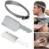 1/3Pcs Barber Hair Comb Kit Flat Top Hair Cutting Fading Stying Men Fade Brush Adjustable Headband Salon Hair Tool Accessories 1