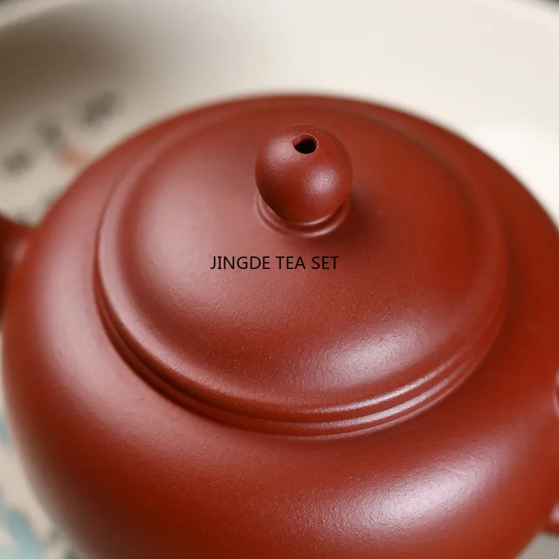 200ml Yixing Yixing purple clay teapot original ore Dahongpao tea set accessories household kung fu tea set