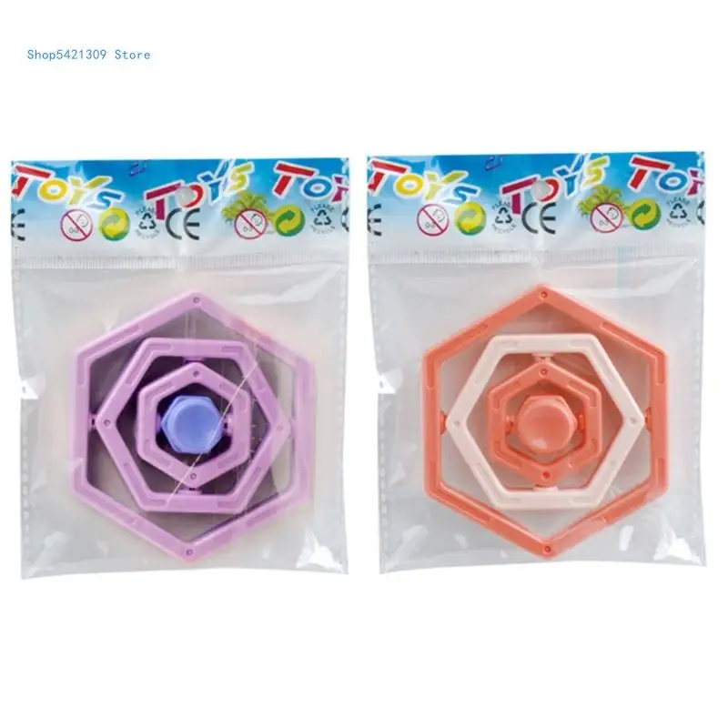 

85WA Spinner Infinite Finger Toy Hand Spinner for ADHD Kids Anxiety Stress Reducer for Adults Kids