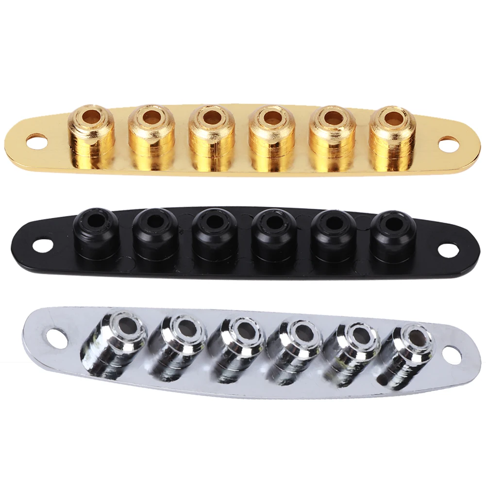 Guitar Parts Musical Instruments Accessories Guitar String Through Plate Mounting Ferrules Zinc Alloy Electric Bass