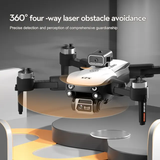 New S2S Drone 8K HD Dual Camera Brushless Motor Obstacle Avoidance Dron RC Helicopter Professional Foldable Quadcopter Toy - Image 3