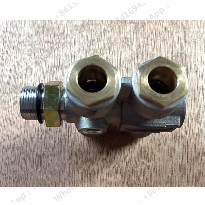 For SHACMAN X3000 F3000 New M3000 81.52120.6081 Air Valve One-way Valve Two-position Five-way Connector Truck Parts