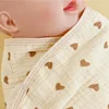 Baby Swaddle Blanket 0-6 Months Strap Protect Belly Baby Sleeping Blanket Wrap for New Born Thin-style for All Season 4