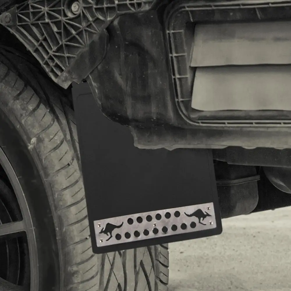 2-teiliger Auto-Spritzschutz, hitzebeständig, LKW-Schmutzfänger, LKW-Schmutzfänger, verschleißfest, Auto-Schmutzfänger hinten für Autozubehör – Detail 2