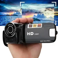 1080P Full HD Digital Camera 270° Rotation DV Video Recorder 2.7inch Touch Screen Digital Camcorder 16X Digital Zoom CMOS Sensor 2