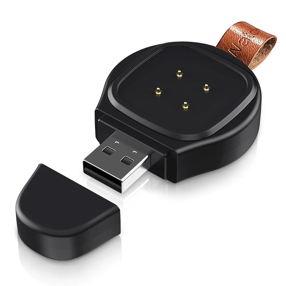For Fitbit Versa 3/Fitbit Sense Charger Magnetic USB/Type-C Watch Charger Smart Watch Portable Wireless Charger Travel Cordless 